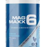 Mag Max 6 Alto Teor De Magnésio 6 Tipos De Magnésio 60 Caps