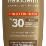 Protetor Solar Bronzeador Fps30 200ml Helioderm