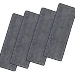 Kit 4 Refil Para Flat Mop Com Balde