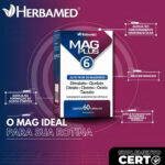 Kit 2 Mag Plus 6 Alto Teor De Magnésio 60 Cápsulas -herbamed - Imagem 4